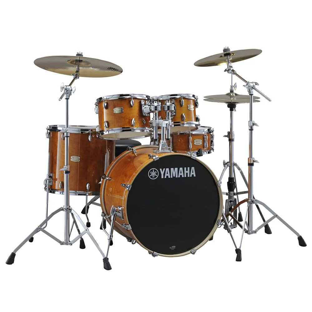 Yamaha Stage Custom Birch Euro Drum Kit 22" w/Hardware (Honey Amber)