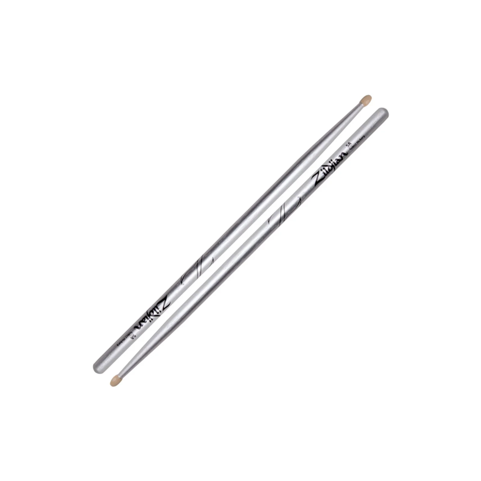 Zildjian Chroma 5A Drumsticks Silver