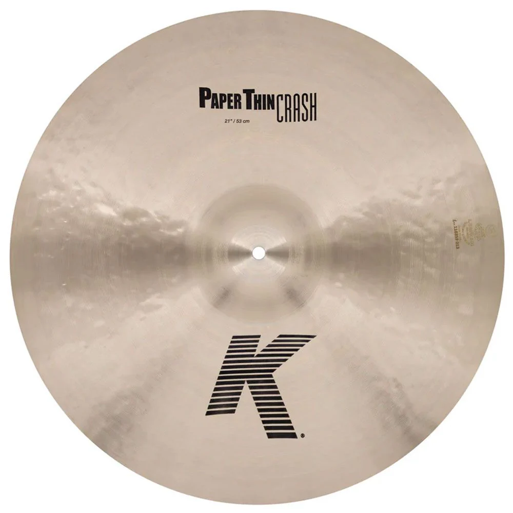 Zildjian K 21" Paper Thin Crash Cymbal