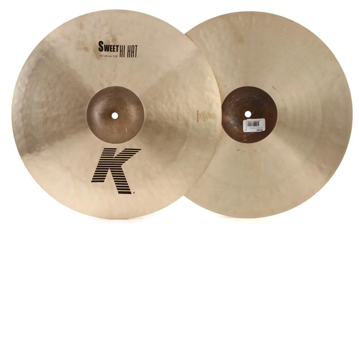 Zildjian K Sweet HiHat 16inch K0726 Cymbal Pair