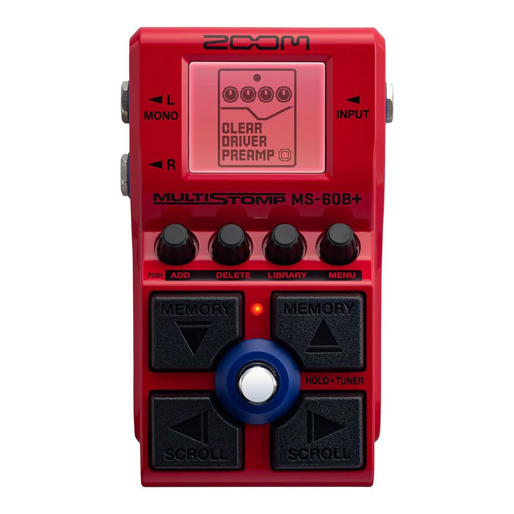 Zoom MS-60B+ MultiStomp Bass Pedal