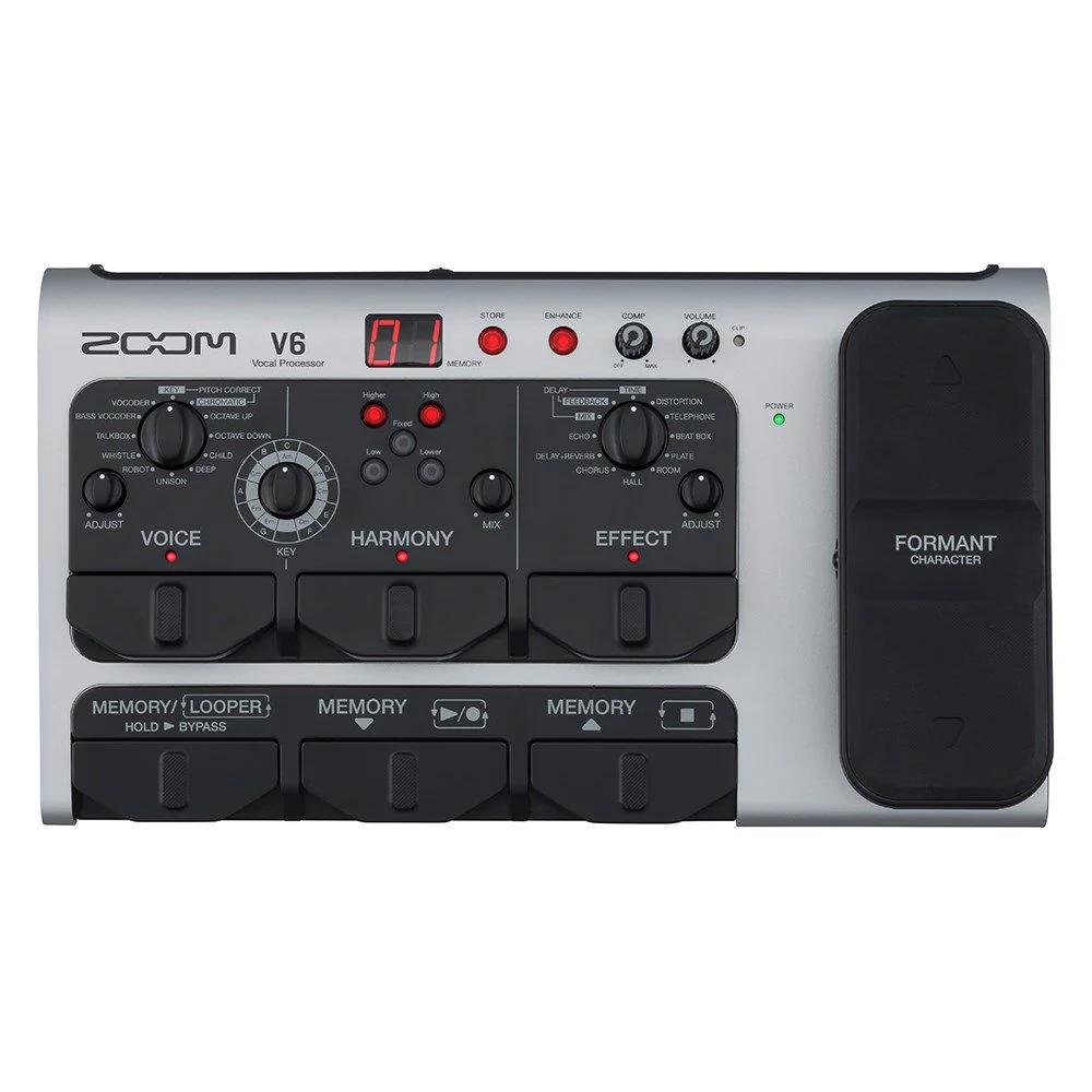 Zoom V6 Mult-Effects Vocal Processor